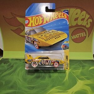 HotWheels 70' Plymouth Superbird Yellow Die-Cast Car